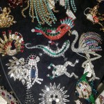 Brooch heaven from Marianne at All That Glitters